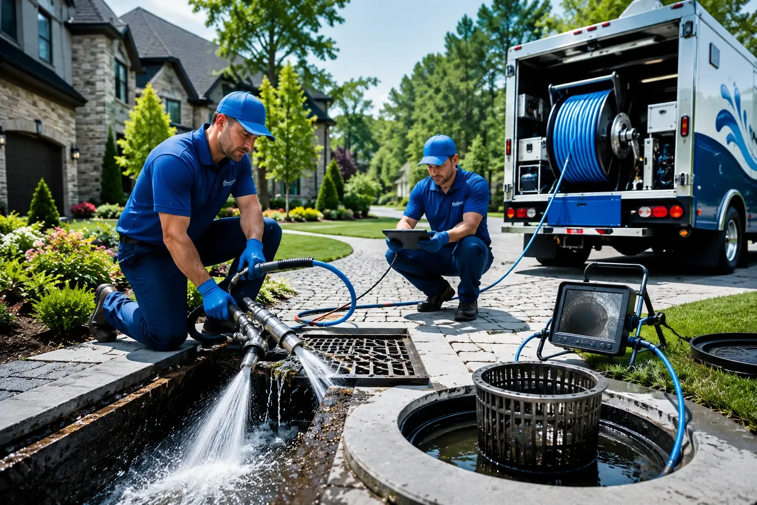 Local outdoor drain cleaning professionals in Mill Run, PA